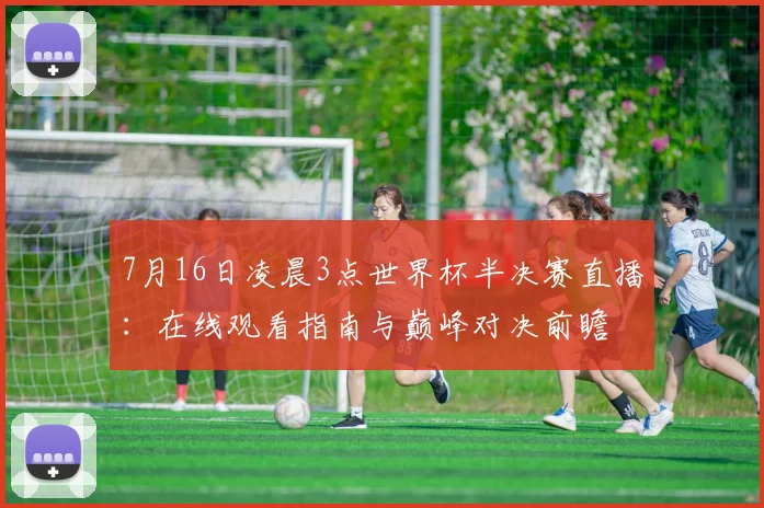7月16日凌晨3点世界杯半决赛直播:在线观看指南与巅峰对决前瞻